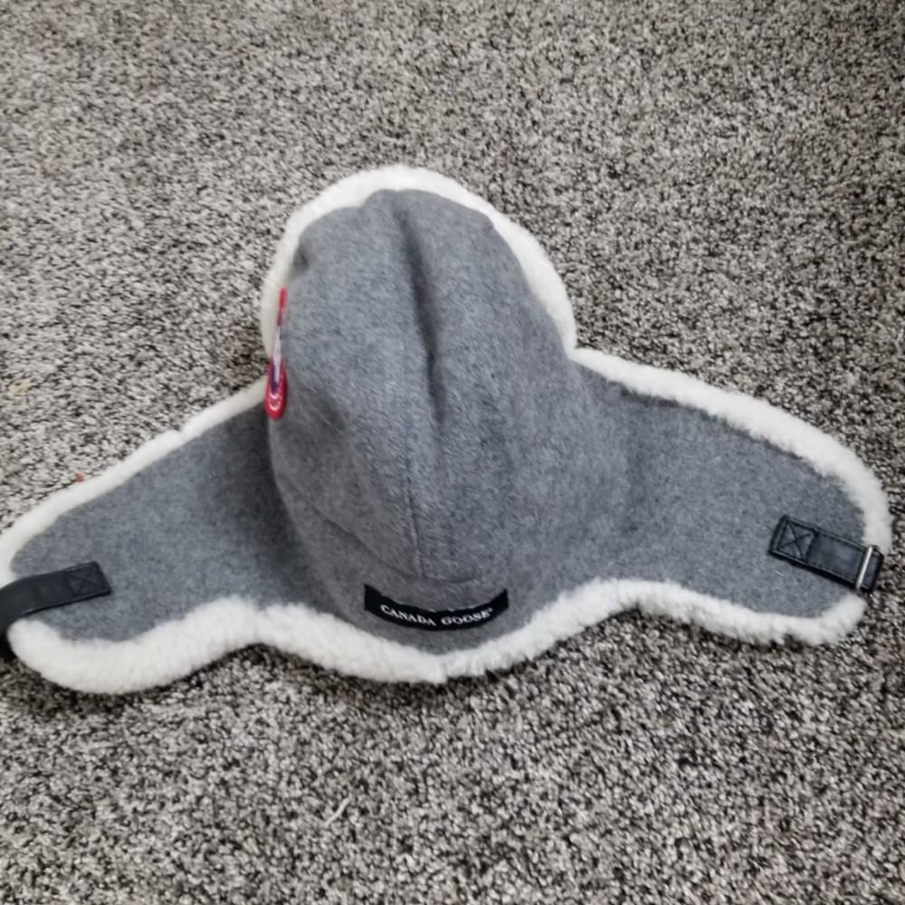 Canada goose winter aviator hat
